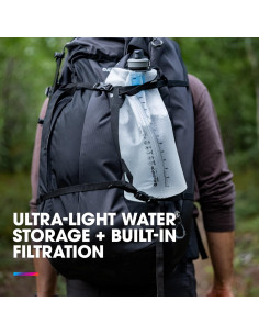 Filtro de Agua Plegable HydraPak Seeker+ 3L - Ligero y Duradero 2