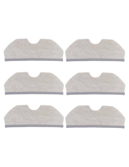 Paños de Mopa Reutilizables Sgizoku para Aspiradora Narwal Freo X Plus - 6 Piezas