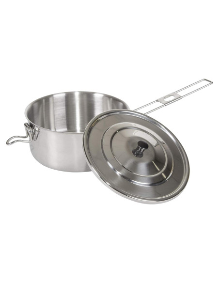 Olla de Cocina de Acero Inoxidable Stansport 1 Litro