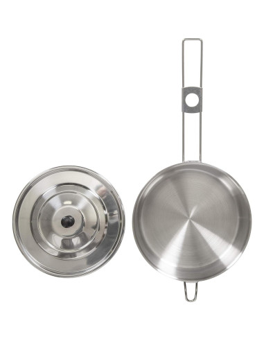 Olla de Cocina de Acero Inoxidable Stansport 1 Litro