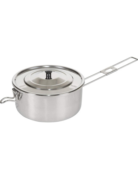 Olla de Cocina de Acero Inoxidable Stansport 1 Litro