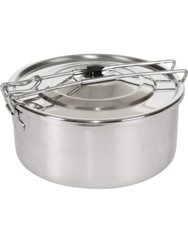 Olla de Cocina de Acero Inoxidable Stansport 1 Litro