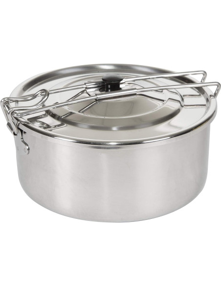 Olla de Cocina de Acero Inoxidable Stansport 1 Litro