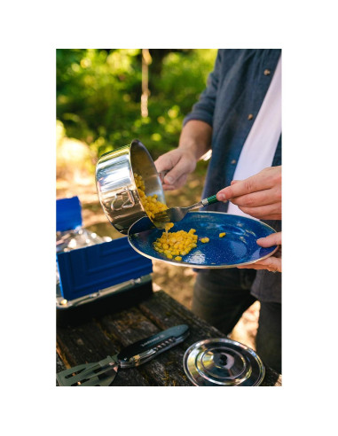 Olla de Cocina de Acero Inoxidable Stansport 1 Litro