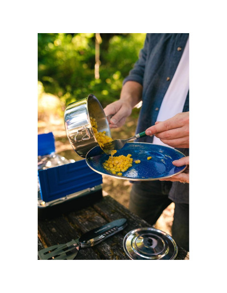 Olla de Cocina de Acero Inoxidable Stansport 1 Litro