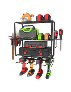 Organizador de Herramientas Eléctricas ZEAKOC 4 Capas Montaje Pared