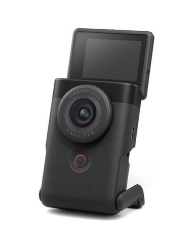 Cámara Compacta Canon PowerShot V10 + Micrófono + Trípode + 64GB