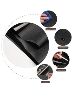 Película Blackout FILMGOO 44.5x198.1 cm Sin Pegamento 2