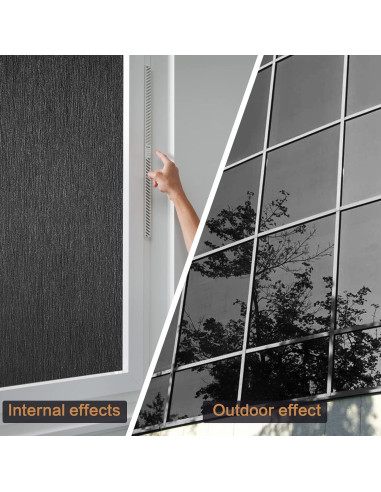 Película Blackout FILMGOO 44.5x198.1 cm Sin Pegamento