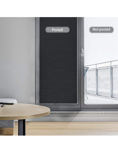 Película Blackout FILMGOO 44.5x198.1 cm Sin Pegamento