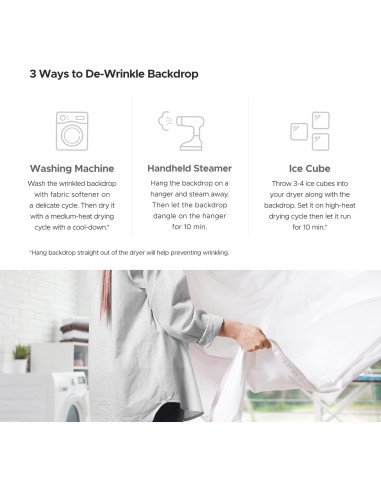 Pantalla de Fondo Gris LimoStudio 2.74 x 3.96 m 150 GSM