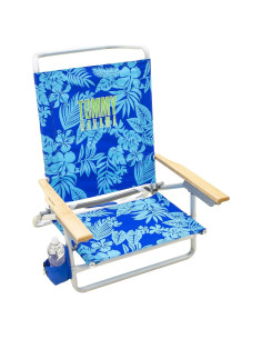 Silla de Playa Tommy Bahama 5 Posiciones con Portavasos