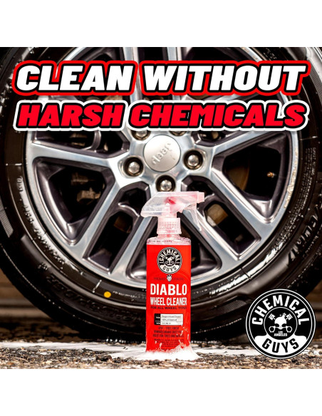 Limpiador de Ruedas Sprayable Diablo Chemical Guys 2 Paquetes 16 oz