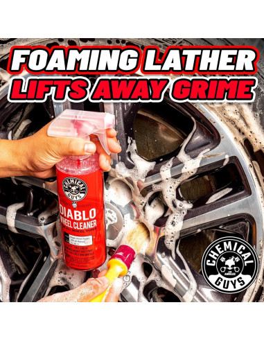 Limpiador de Ruedas Sprayable Diablo Chemical Guys 2 Paquetes 16 oz
