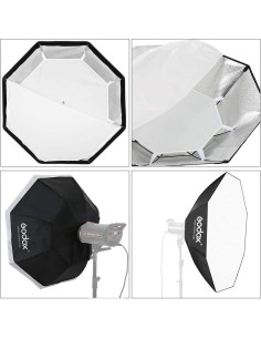 Softbox Octagonal Godox 95cm Montaje Bowens para Fotografía 2