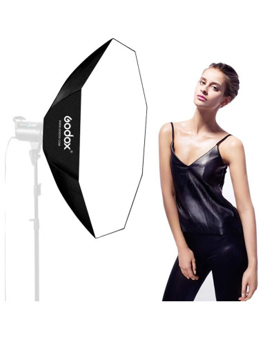 Softbox Octagonal Godox 95cm Montaje Bowens para Fotografía
