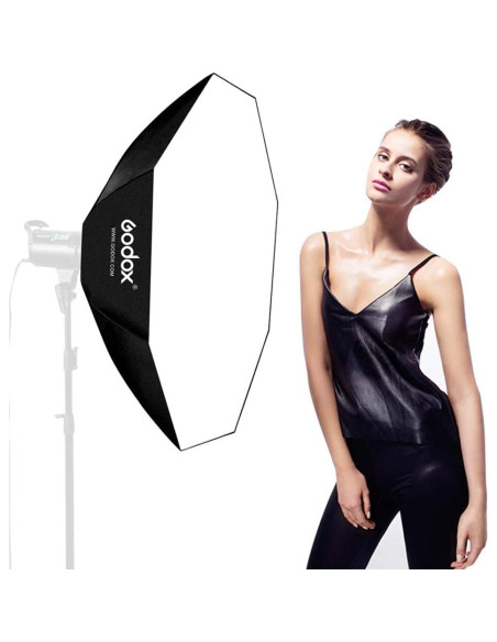 Softbox Octagonal Godox 95cm Montaje Bowens para Fotografía
