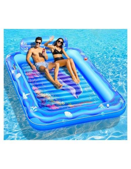 Piscina Inflable Sinbyuer para 2 Personas 205x152 cm Azul