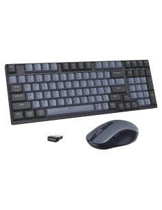 Combo Teclado y Ratón Inalámbrico AUSDOM S5 Pro - 98 Teclas