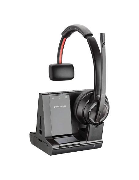 Auriculares Inalámbricos DECT Plantronics Savi 8200 - Negro