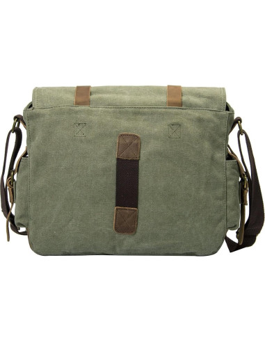 Bolsa de Mensajero para Cámara DSLR P-chaos6039 Verde Ejercito