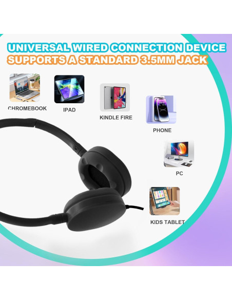 Auriculares con Cable ZHENWAY 002 para Niños - Paquete de 16