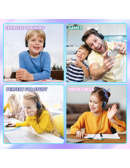 Auriculares con Cable ZHENWAY 002 para Niños - Paquete de 16