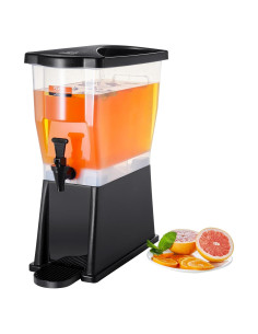 Dispensador de Bebidas VEVOR 11.36L con Soporte y Tapa