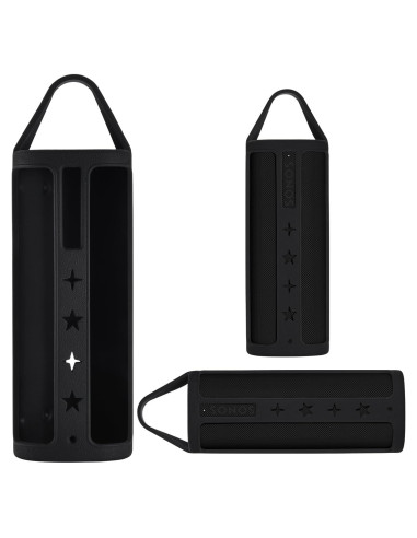 Funda de Silicona Suave DLP para Altavoz Sonos Roam 2 - Negro