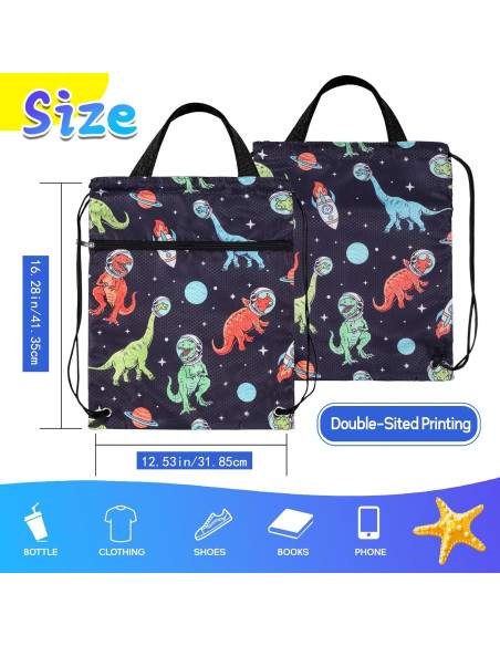 Bolsa de Cuerda RLGPBON para Niños 16L Impermeable