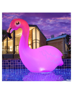 Luces Flotantes de Piscina TIALLY - Flamingo Rosa IP68