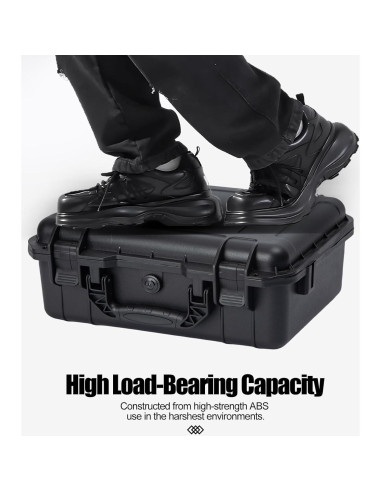 Funda rígida impermeable Moubruk 43x35x15cm con espuma personalizable