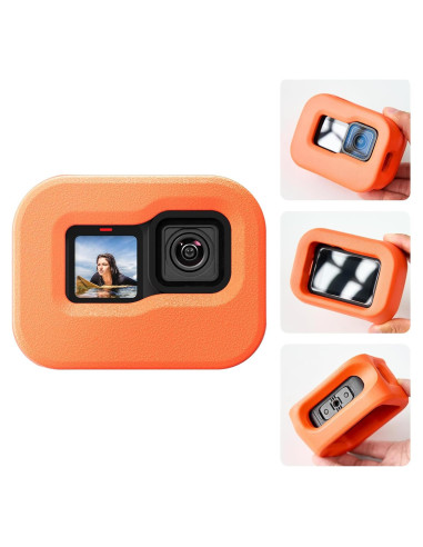 Funda Flotante TELESIN para GoPro Hero 9/10/11/12/13 Negra