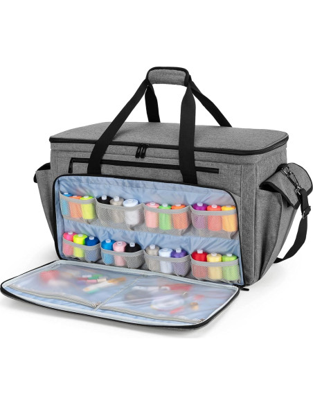 Funda Universal CURMIO para Máquina de Coser y Bordar Gris