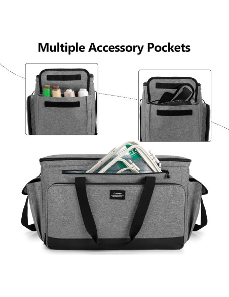 Funda Universal CURMIO para Máquina de Coser y Bordar Gris