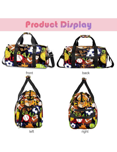 Bolsa de Deporte para Niños RLGPBON con Compartimento Húmedo