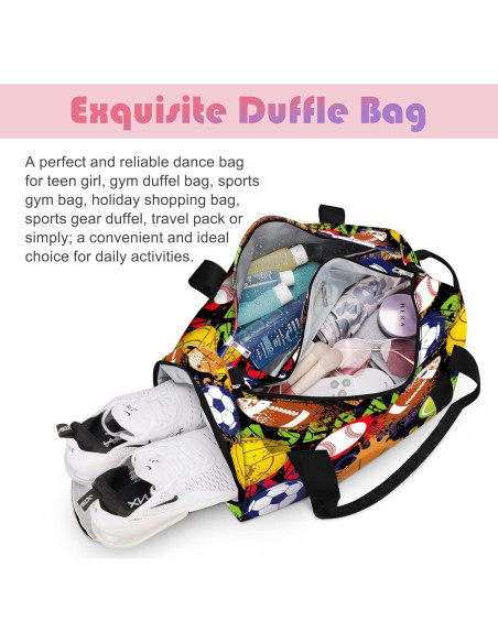 Bolsa de Deporte para Niños RLGPBON con Compartimento Húmedo