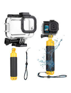 Funda Impermeable GEPULY para GoPro Hero 13/12/11/10/9 - 60m