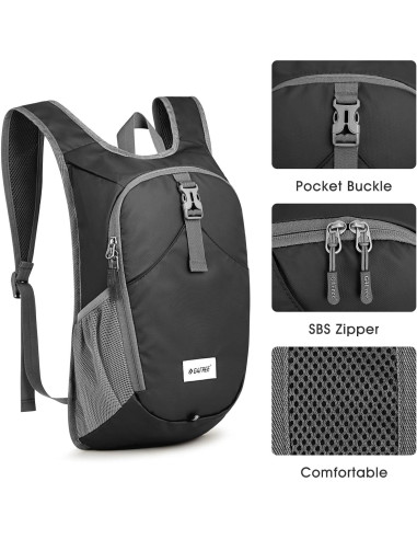 Mochila de Senderismo Plegable G4Free 10L Resistente al Agua