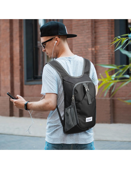 Mochila de Senderismo Plegable G4Free 10L Resistente al Agua