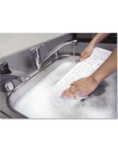 Teclado USB Lavable Kensington Pro Fit Blanco K64406US 2