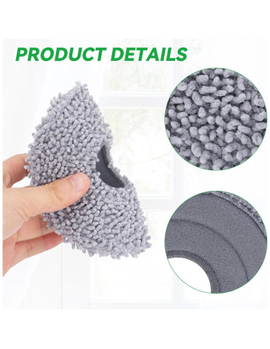 Paños de Microfibra para Roborock Q Revo - 12 Piezas