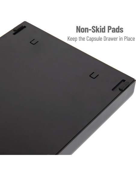 Organizador de Cápsulas Nespresso Mind Reader Negro 50 Cáp.