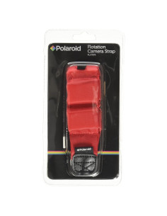 Correa Flotante Polaroid PLSTRFR Roja para Cámaras Submarinas