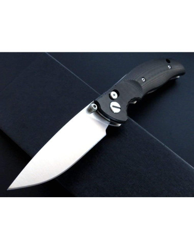 Cuchillo Plegable Eafengrow EF3 D2 Mango G10 19.7 cm Negro