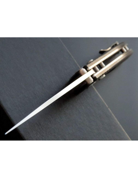 Cuchillo Plegable Eafengrow EF3 D2 Mango G10 19.7 cm Negro