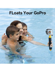Agarre Flotante TELESIN para GoPro Hero 11-7 y Cámaras de Acción 2