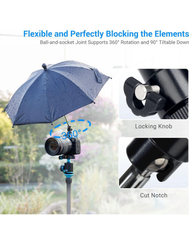 Cubierta de Lluvia para Cámara DSLR Jinjiacheng 50cm Impermeable