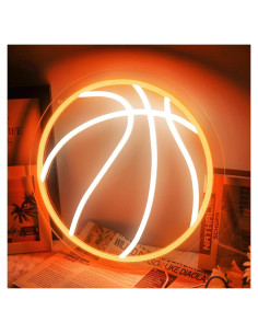Luz de Neón Baloncesto HancraStore 32cm Regulable USB