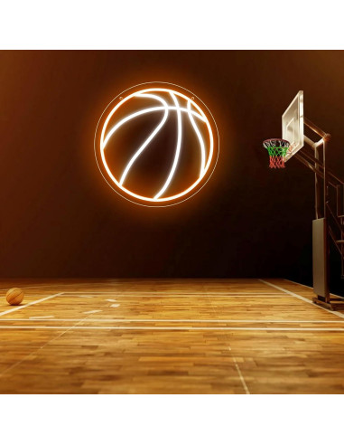 Luz de Neón Baloncesto HancraStore 32cm Regulable USB